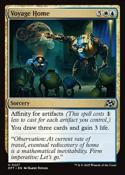 1x Voyage Home NM Eng MTG - Aetherdrift - Image 1