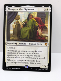 Bloomburrow - Mangara, the Diplomat - Mythic - Legendary Creature - BLC 135 - - Image 1