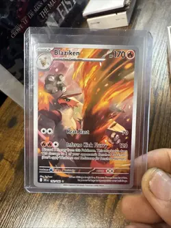 Blaziken 192/182 Destined Rivals Full Art Pokemon TCG Card Mint - Image 3