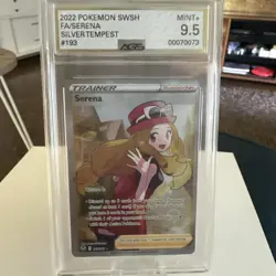 AGS 9.5 2022 POKEMON SWSH FA/SERENA SILVER TEMPEST 193 - Image 1