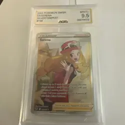 AGS 9.5 2022 POKEMON SWSH FA/SERENA SILVER TEMPEST 193 - Image 2
