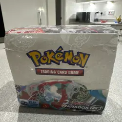 Pokemon TCG Paradox Rift Booster Box ✅ Sealed In Hand (Small Tear on wrapping) - Image 1