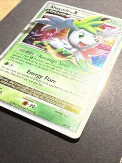 Pokemon TCG Shaymin LV.X Black Star Promotional Holo NM - Image 4