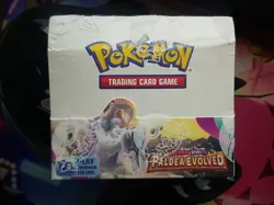Pokemon Scarlet & Violet Paldea Evolved Booster Box Sealed - Image 1