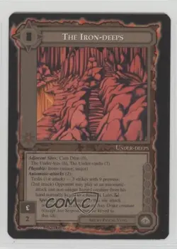 1998 Middle-earth Collectible Card Game - The Balrog The Iron-deeps #TIDE - Image 1