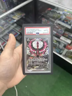 Pokemon Card Galarian Moltres v 177/198 PSA 10 Gem Mint, Chilling Reign, Alt Art - Image 1