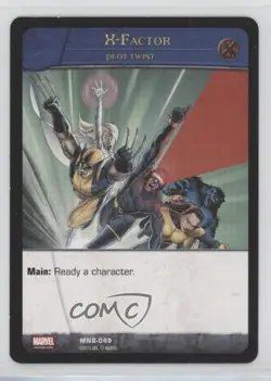 2015 VS System 2 Player Card Game The Marvel Battles X-Factor #MNB-049 - Image 1