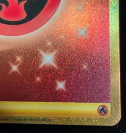 Basic Fire Energy 230/197 Obsidian Flames Gold Secret Rare Pokemon Card LP - Image 4