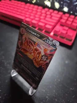 Pokemon Charizard EX SVP 196 Scarlet & Violet Promo TCG-HOLO Card - Image 2