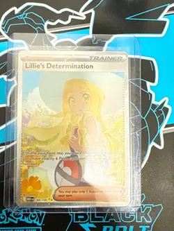 Pokemon TCG Lillie’s Determination Mega Evolution 184/132 SAR English PACK FRESH - Image 3