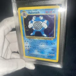 Poliwrath 13/102 Holo Pokemon GRADED 10 GEM MINT PGC Pokemon Card 1999 - Image 3