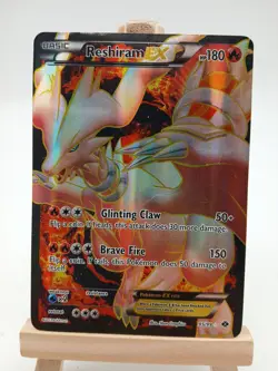 Reshiram EX 95/99 - Next Destinies - Full Art Rare MP Pokemon Card, 2012 - Image 1