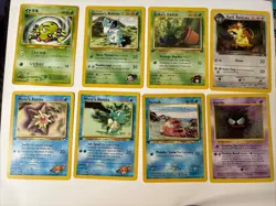 Vintage WotC 8 Card Lot 1st Edition Staryu Horsea Swinub Oddish ShadowlessGastly - Image 2