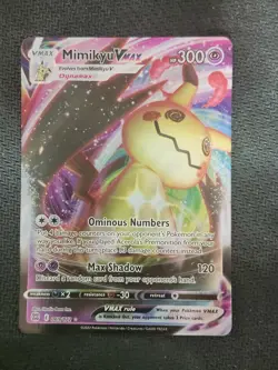 MIMIKYU VMAX - 069/172 - BRILLIANT STARS - ULTRA RARE - POKEMON CARD - Image 1