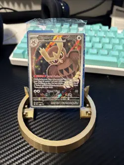 Stellar Crown ETB Black Star Promo Noctowl #141 SEALED - Image 1