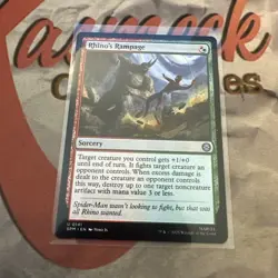 MTG Rhino's Rampage Marvel's Spider-Man Regular #0141 - Image 1