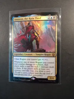 MTG Anowon, the Ruin Thief ZNC 001 Foil Mythic Magic the Gathering NM - Image 1