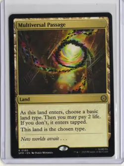 MTG Multiversal Passage 0180 Regular Non-Foil Marvel’s Spider-Man - Image 1