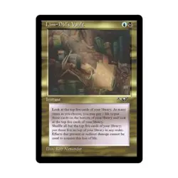 WOTC MtG Alliances Lim-Dul's Vault (U2) EX - Image 1