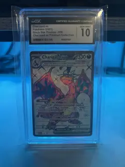 Pokemon Charizard ex Holo #56 Sword & Shield Promo 2023 - CGC 10 Gem Mint - Image 1