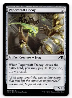 Papercraft Decoy - NM MTG NEO - Kamigawa: Neon Dynasty 253/302 - Image 1