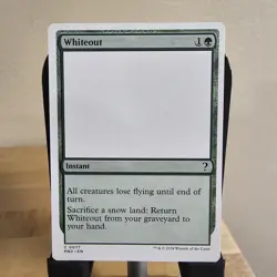 Whiteout (White Border) Mystery Booster 2 Regular NM MTG - Image 1