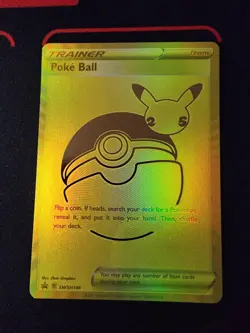 Pokemon Celebrations 25th Anniversary Poke Ball Gold #SWSH146 - Image 1