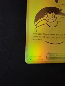 Pokemon Celebrations 25th Anniversary Poke Ball Gold #SWSH146 - Image 5