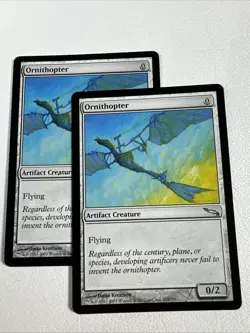[X2] Ornithopter - #224 Regular Uncommon LP Mirrodin MTG - Image 1