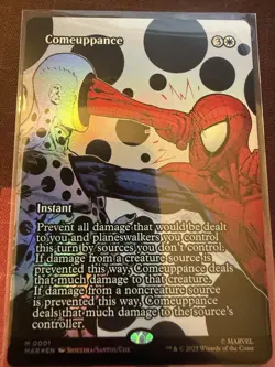 MTG Comeuppance Full Art Foil Spider-Man #001 - Image 1