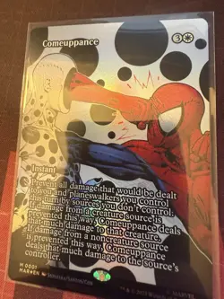 MTG Comeuppance Full Art Foil Spider-Man #001 - Image 2