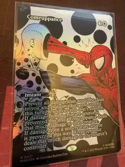 MTG Comeuppance Full Art Foil Spider-Man #001 - Image 3