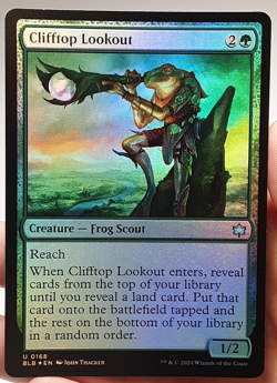 MTG - Bloomburrow - Clifftop Lookout - Foil - #0168 - Near Mint - Image 1