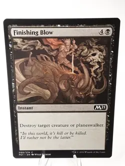 MTG - M21 - Finishing Blow (099/274) - Image 1