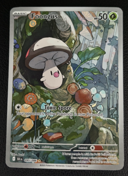Foongus 095/086 Illustration Rare S&V Black Bolt Set Pokemon TCG - NM! - Image 1
