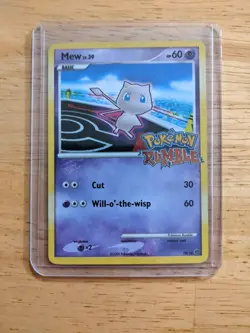 Mew Pokemon Rumble 10/16 Promo 2009! Excellent/Lightly Played LP Condition - Image 1