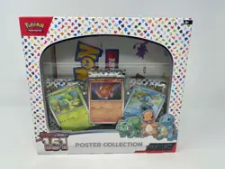Pokemon TCG Scarlet & Violet - 151 Poster Collection Box - 3 Packs 820650853166 - Image 1