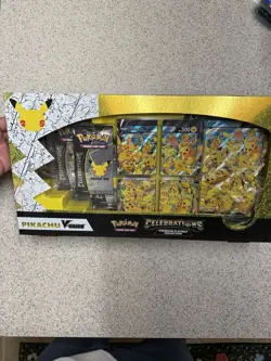 Pokemon Celebrations 25th Anniversary Pikachu V-union Premium Playmat Collection - Image 1