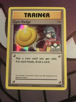 Sabrina Gym Badge XY208 Evolutions Exclusive Holo Rare Promo Pokemon Card - Image 1
