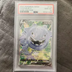 PSA 10 Pokemon TCG 2020 Pokemon Sword & Shield Vivid Voltage #176 Fa/Steelix V - Image 1