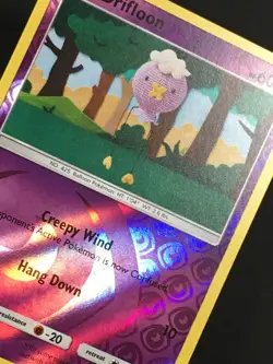 Pokemon TCG Drifloon 51/156 Reverse Holo Common SM Ultra Prism NM - Image 2