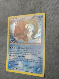 Gyarados XY109 Pokemon XY Black Star Promo Cosmos Holo 2016 LP - Image 2