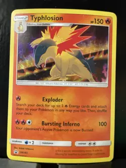 Typhlosion SM185 Sm Holo Pokemon TCG Black Star Promo - Image 1