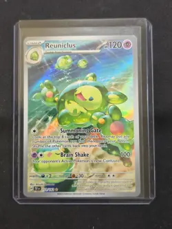 Pokemon TCG Reuniclus Scarlet & Violet Temporal Forces 171/162 IR NM - Image 1