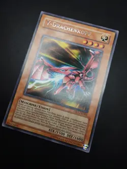 YUGIOH 2005 | Y-DRAGON HEAD | DR1-DE060 | GERMAN | RARE | VG - EXCELLENT - Image 3