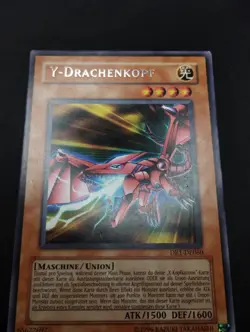 YUGIOH 2005 | Y-DRAGON HEAD | DR1-DE060 | GERMAN | RARE | VG - EXCELLENT - Image 5