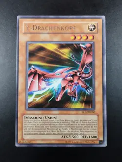 YUGIOH 2005 | Y-DRAGON HEAD | DR1-DE060 | GERMAN | RARE | EXCELLENT - VG - Image 1