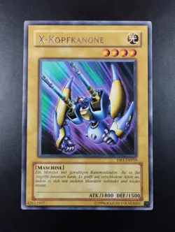 YUGIOH 2005 | X-HEAD CANNON | DR1-DE059 | GERMAN | RARE | EXCELLENT - Image 1