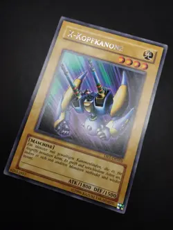 YUGIOH 2005 | X-HEAD CANNON | DR1-DE059 | GERMAN | RARE | EXCELLENT - Image 3