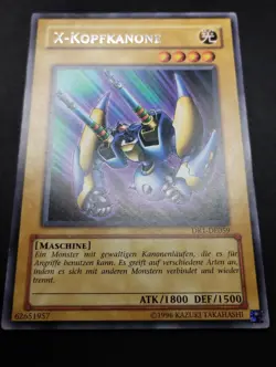 YUGIOH 2005 | X-HEAD CANNON | DR1-DE059 | GERMAN | RARE | EXCELLENT - Image 5